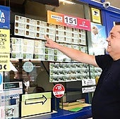 Administración de lotería en Miranda de Ebro.
