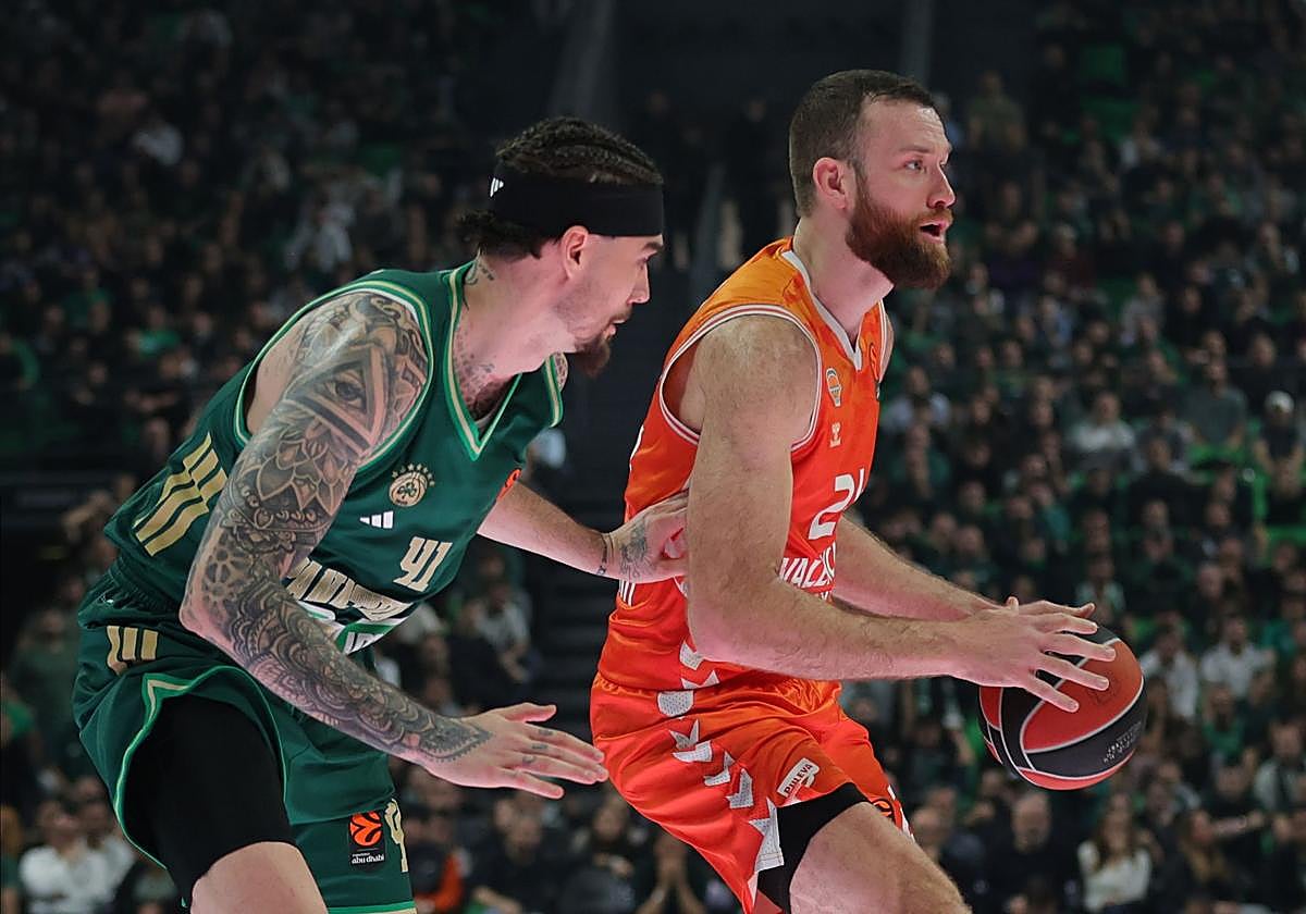 Valencia Basket gana en Atenas