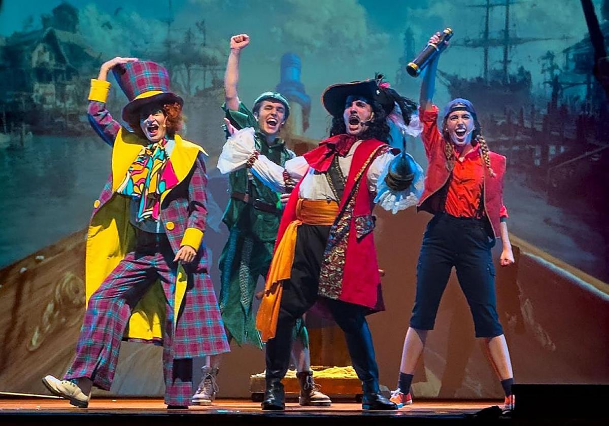 Momento del espectáculo.