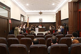 Pleno de Sagunto.
