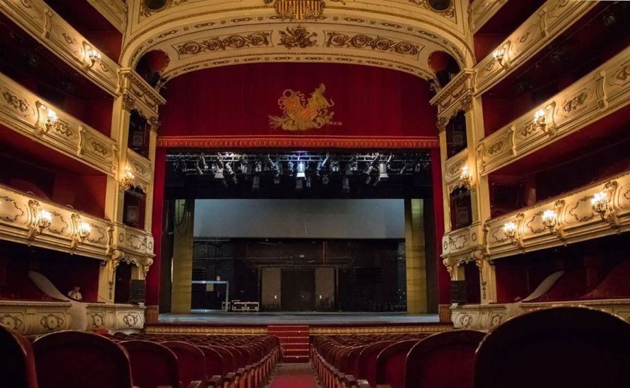 El interior del teatro Principal de Valencia.