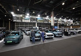 Epspacio de Omoda dentro de la feria.