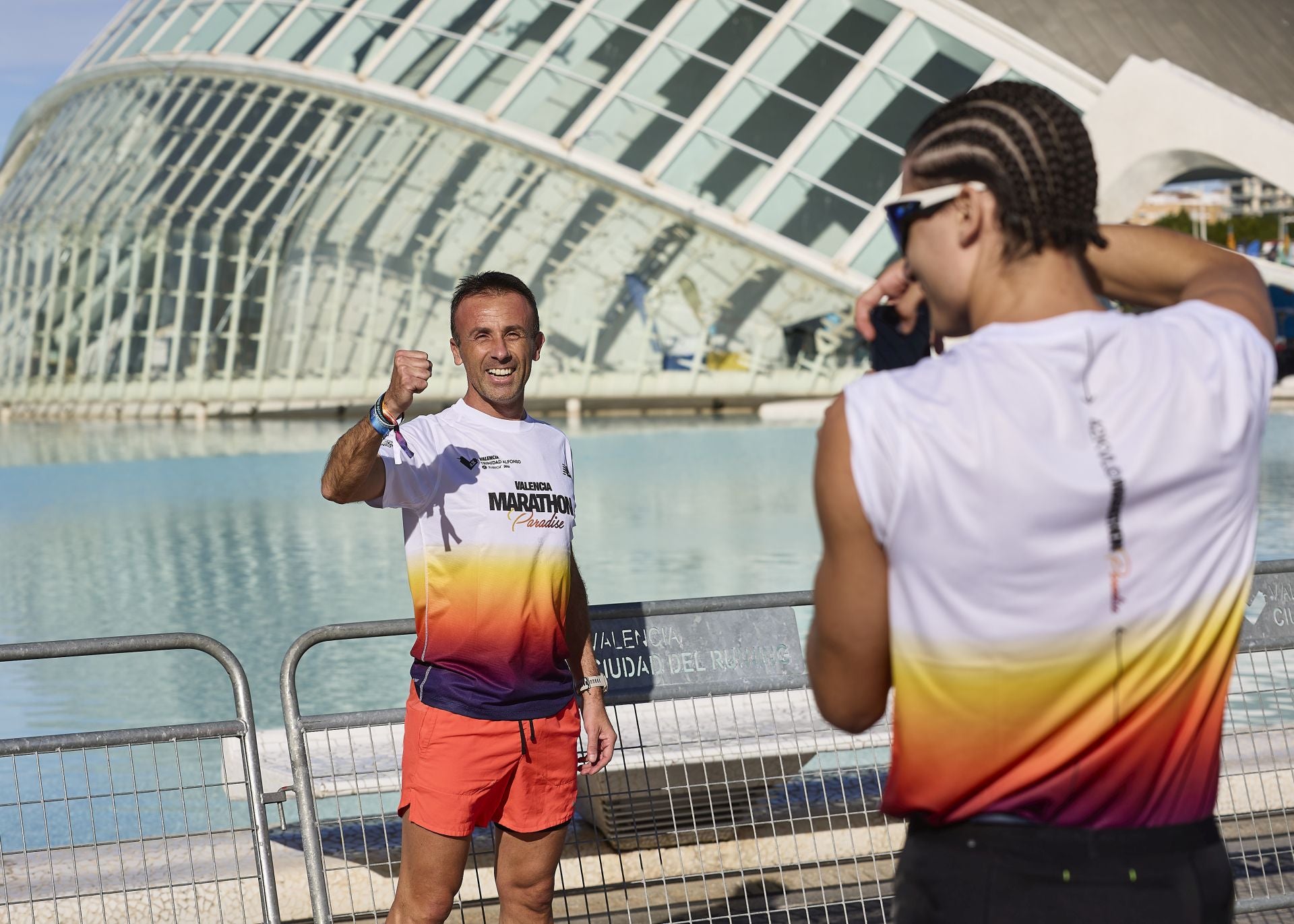 FOTOS | La Ciudad de las Artes y las Ciencias la víspera del Maratón de Valencia 2025