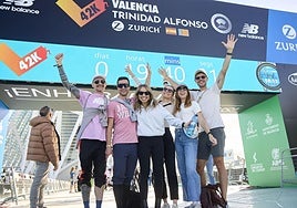 Ambiente de Maratón en la víspera de la carrera.
