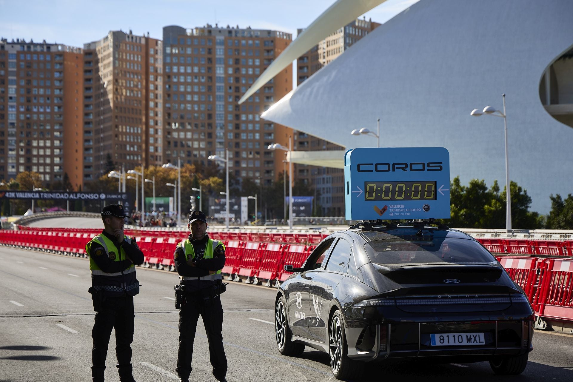 FOTOS | La Ciudad de las Artes y las Ciencias la víspera del Maratón de Valencia 2025