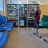 Máquina expendedora en el Hospital General Universitario de Valencia.