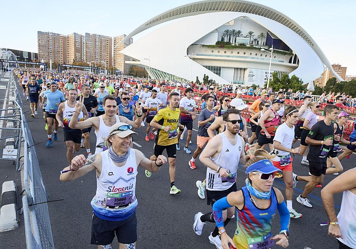 Las mejores fotos del Maratón de Valencia 2025