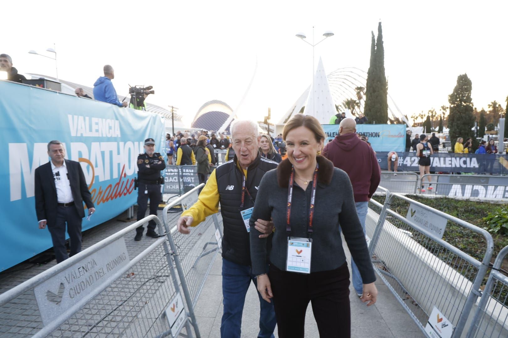 Fotos de la salida del Maratón de Valencia