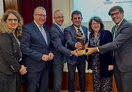 Entrega del premio.