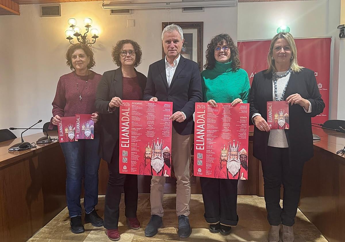 Presentación de la programación navideña.