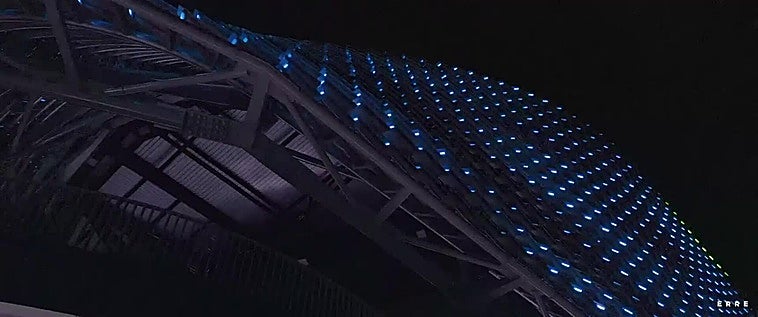 El Roig Arena como nunca se había visto: desde el cielo