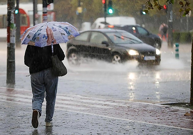 Aemet activa el aviso amarillo por lluvias y nevadas hoy en la Comunitat