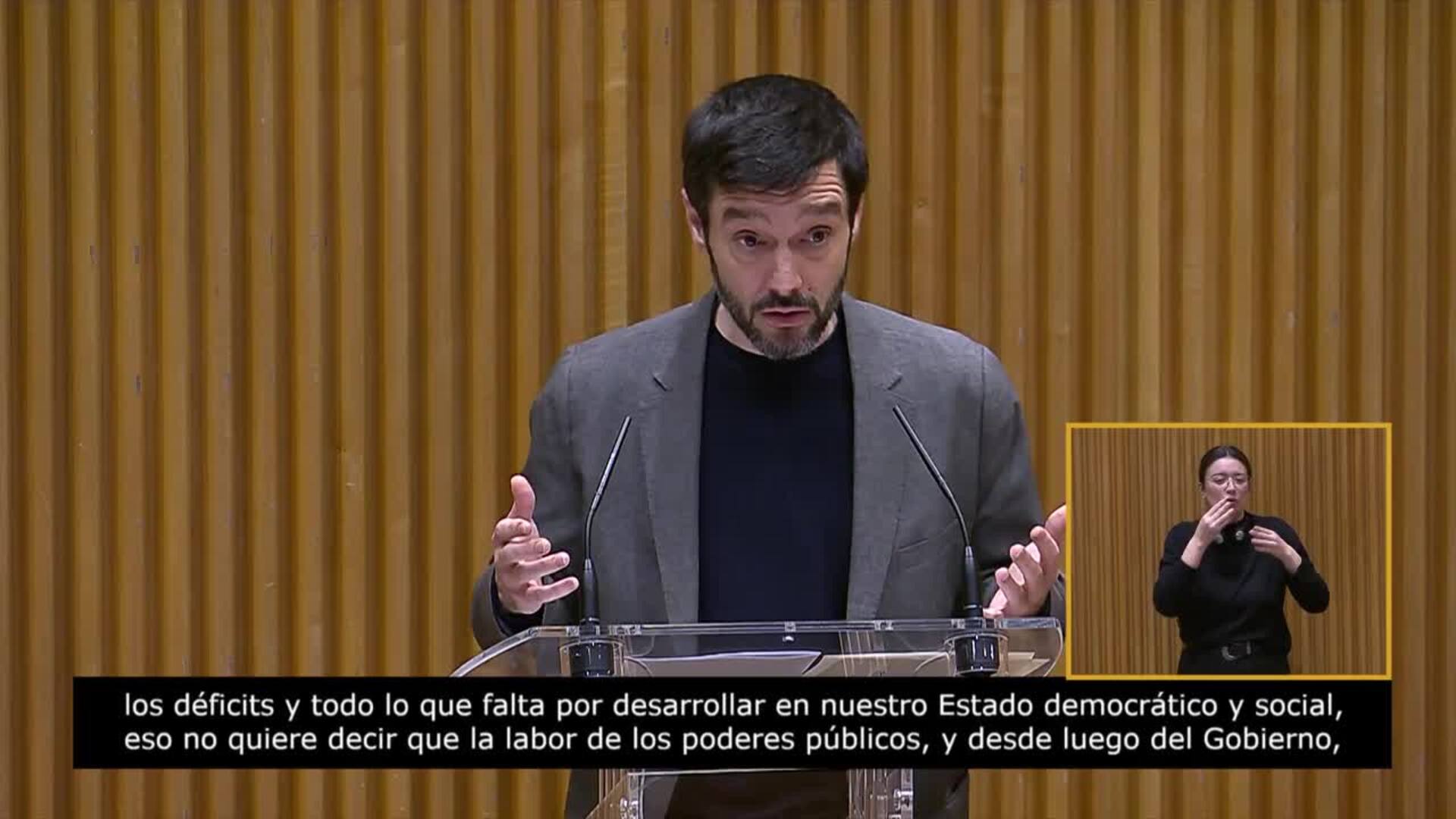 Bustinduy: "Sobre las asociaciones recaen responsabilidades que deberían estar cubiertas"