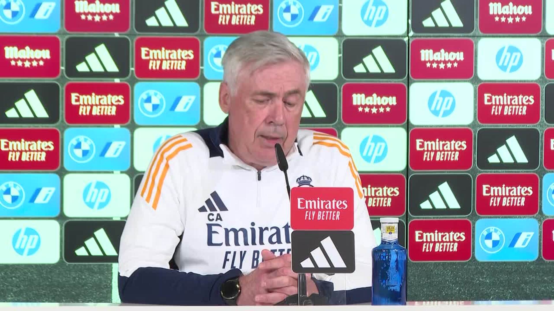 Ancelotti: "Quiero acabar bien este tramo final de esta fantástica aventura"