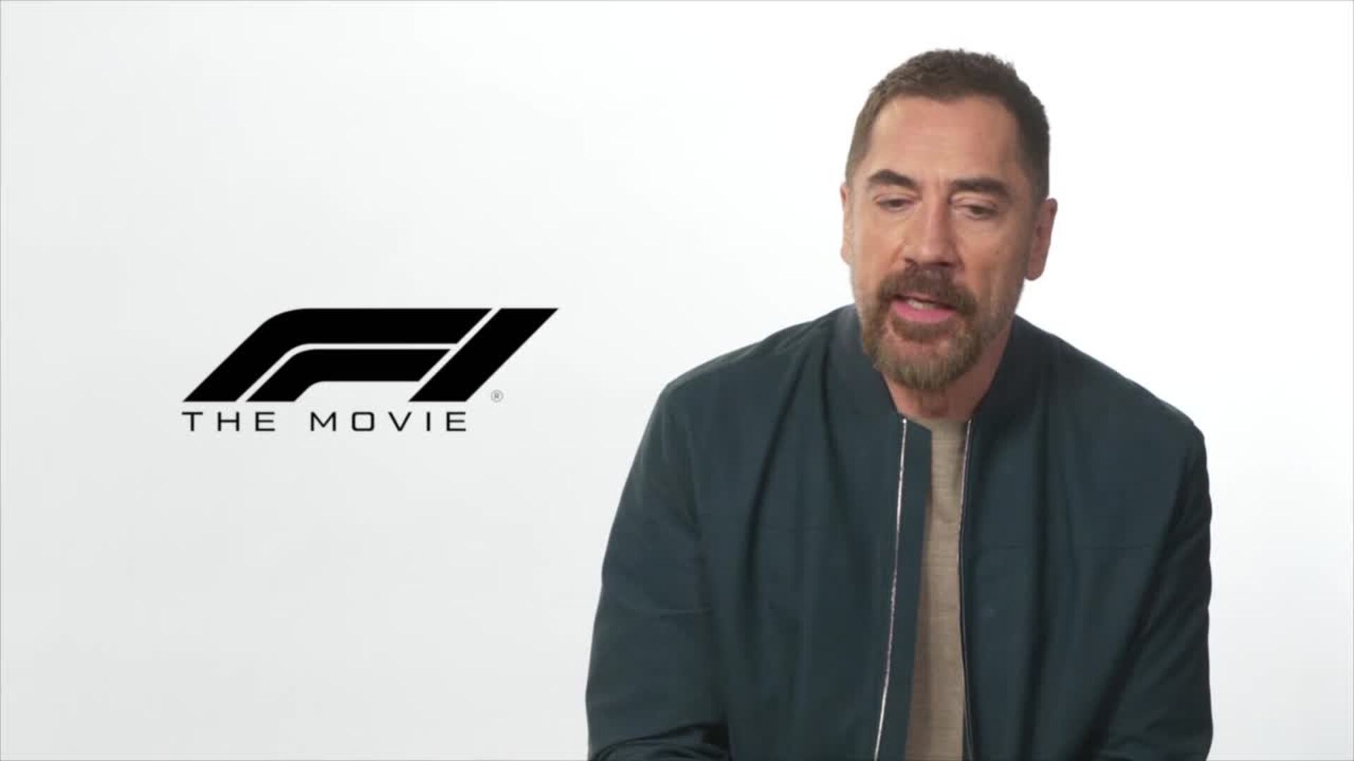 Javier Bardem protagoniza 'F1: La película': "Brad Pitt es muy humilde y hace que tú brilles"