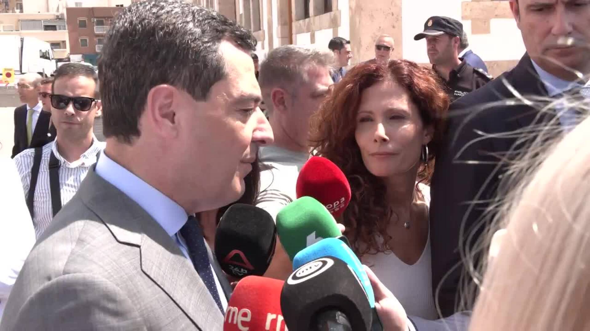 Moreno pide a Sánchez llevar al Congreso el gasto OTAN por "respeto a las instituciones"