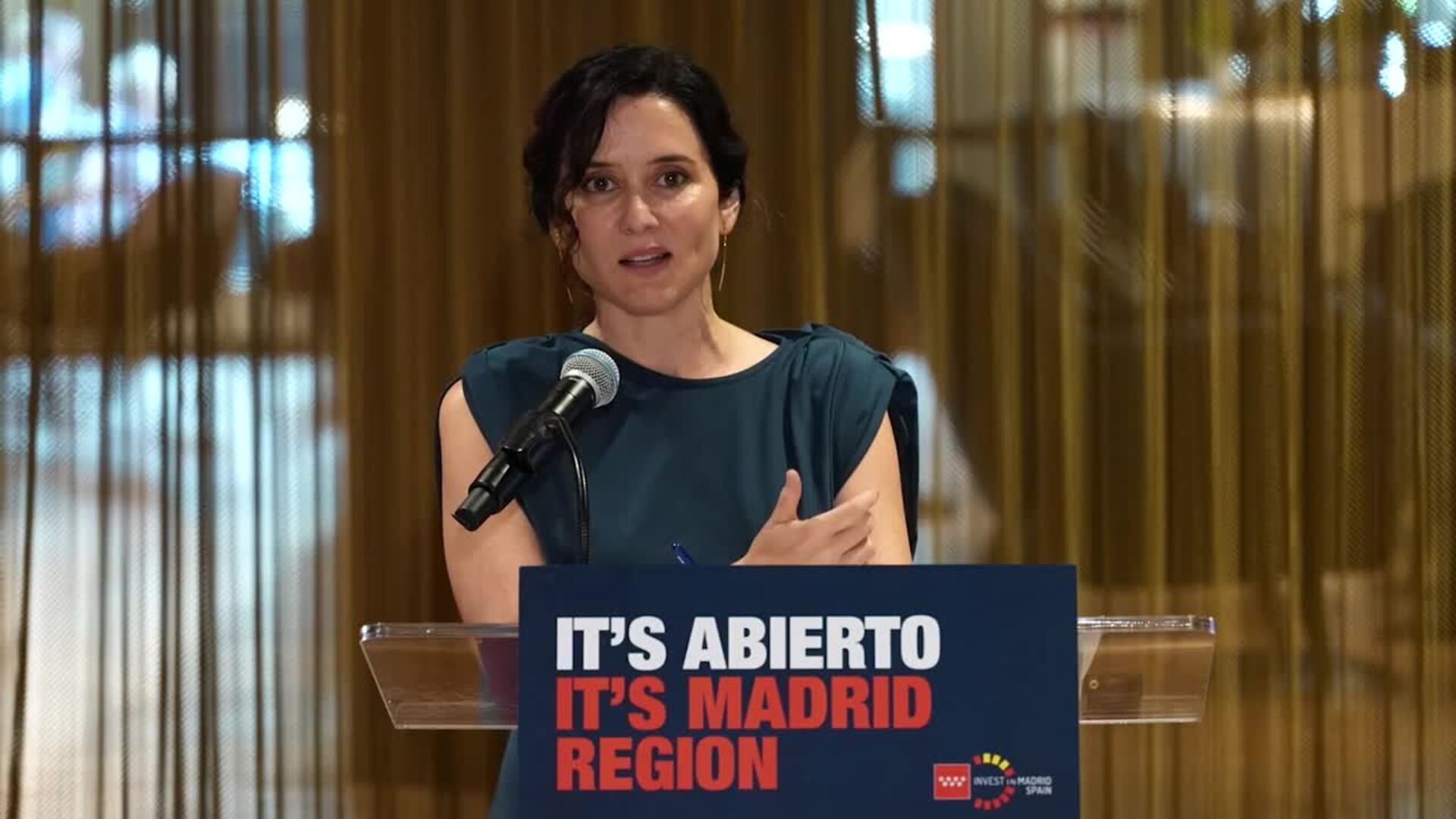 Ayuso censura la "corrupción de Estado" tras la petición de investigar a Bolaños