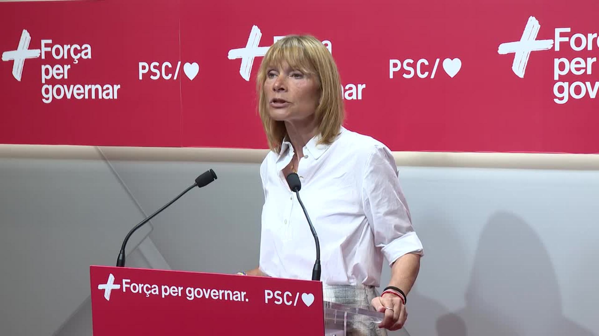 Moret (PSC) afirma que gobiernos del PP no han estado "a la altura" en la gestión de incendios