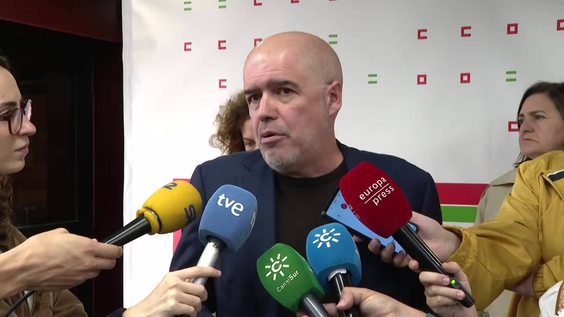 Sordo ve "surrealista" la "dimisión en diferido" de Mazón y que busque pactar con "tarados"