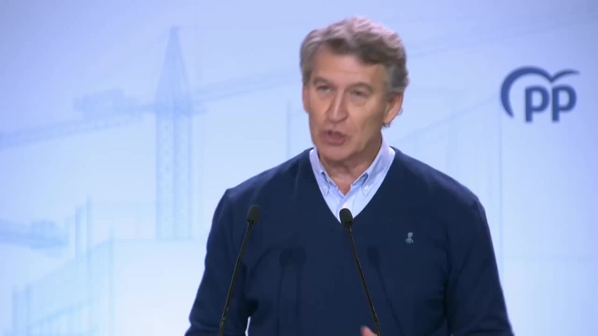 Feijóo acusa a Sánchez de ser el que "pudre" el país