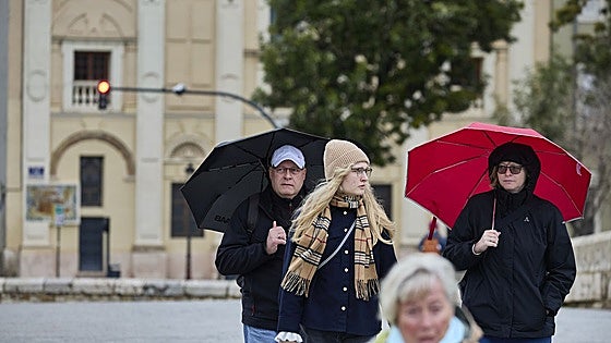 El temporal deja 180 litros antes de la llegada de la nieve y el frío polar