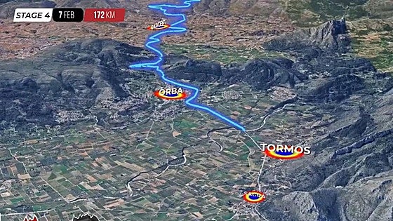 La Volta a la Comunitat sale este sábado de La Nucia y llega a Teulada: horario, recorrido y por dónde pasa la etapa reina