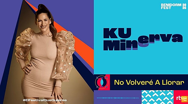 Así suena y esta es la letra de 'No volveré a llorar', la canción de KU Minerva en el Benidorm Fest
