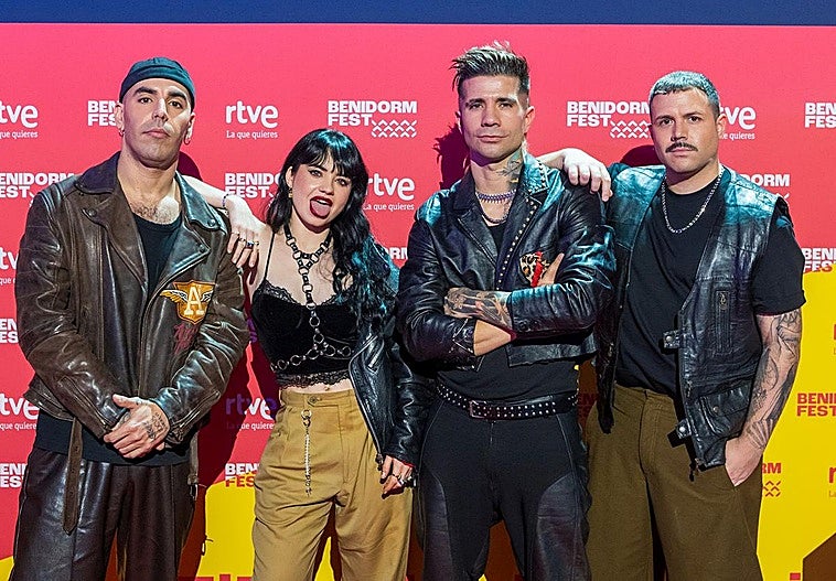 Así es KITAI, la banda de rock que participa en el Benidorm Fest y que tiene un Récord Guinness