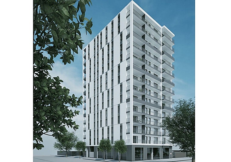 Arranca la construcción de 91 viviendas de alquiler asequible desde 517 euros frente al parque de Malilla