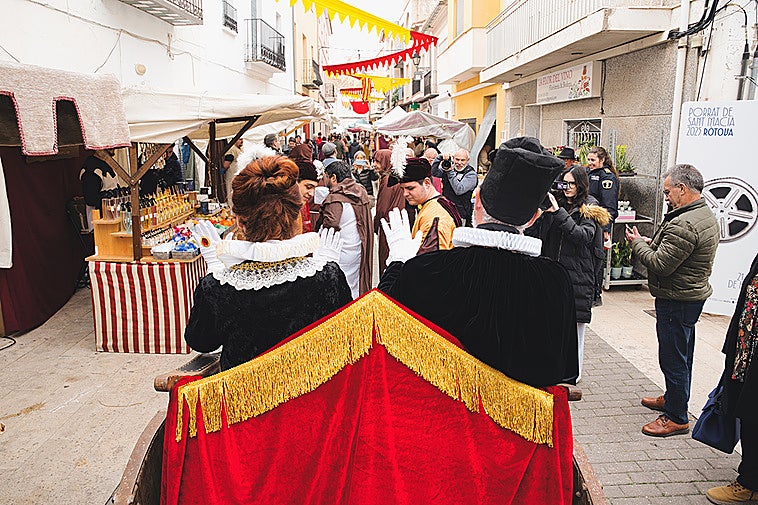 Ròtova revive los orígenes del Porrat de Sant Macià