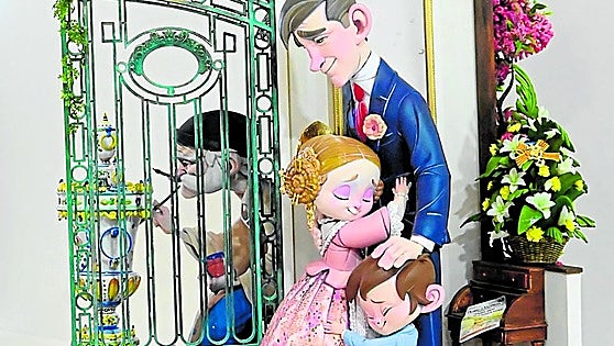 Espartero-Ramón y Cajal gana el Ninot Indultat Infantil de las Fallas 2026