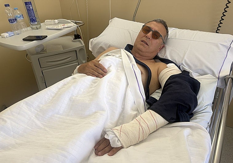 Un parapentista es atropellado por un coche en Villar del Arzobispo