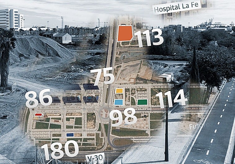 ¿En qué estado se encuentran las 666 viviendas proyectadas para entrar a vivir en el nuevo barrio de Valencia?