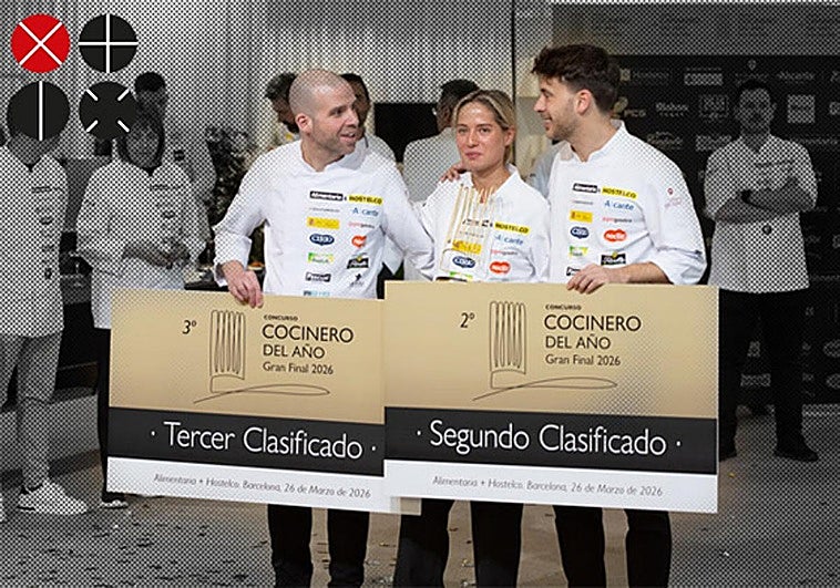 Dos valencianos brillan en el podio del Cocinero del Año