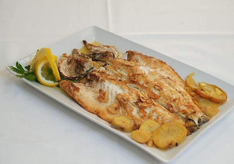 Lubina a la barca. Receta oral