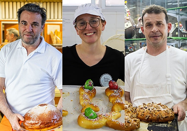 Así se elaboran los mejores dulces de Pascua de Valencia: la mona de Bells, el panquemao de Miguel Martínez y la torta de pasas y nueces de Vicente García