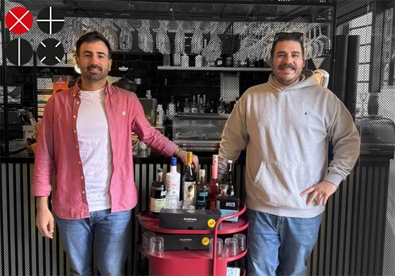 Carlos Gimeno y Andrés García, dos de los socios de Laturra Barra