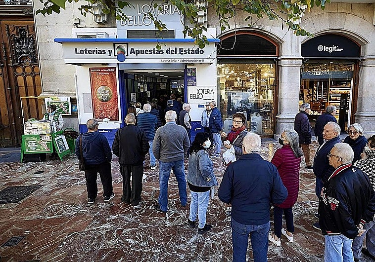 La Lotería Nacional de hoy jueves deja el primer premio en Valencia y otras seis localidades