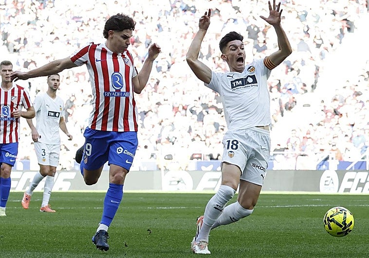 LaLiga anuncia el horario del partido del Valencia contra el Atlético de Madrid