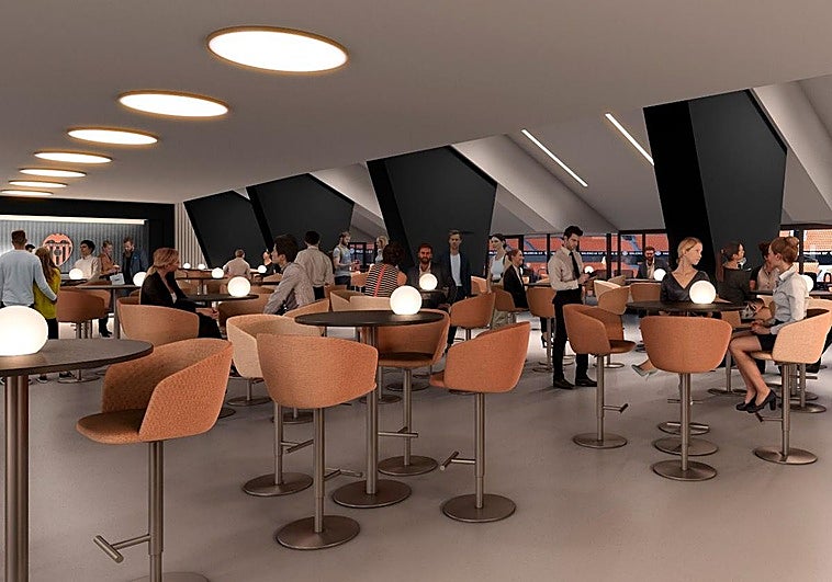 El Valencia saca a la venta los asientos individuales 'VIP' del Nou Mestalla