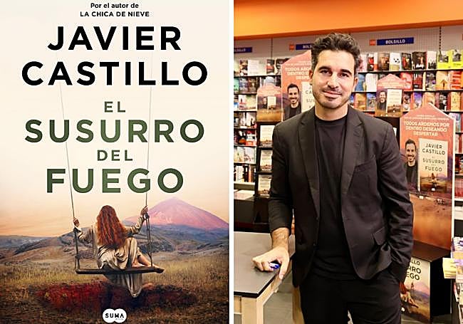 Portada del libro 'El susurro del fuego', de Javier Castillo (d).