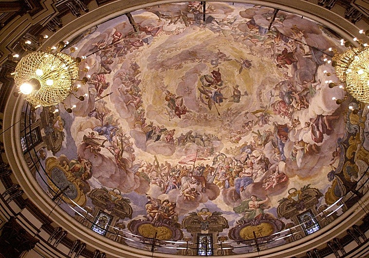 El tapiz de la Mare de Déu hará un guiño a Palomino, genio de los frescos de la Basílica y los Santos Juanes