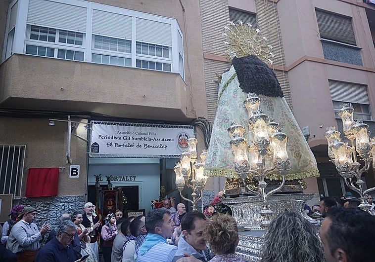 La Peregrina va de aniversario a Benicalap