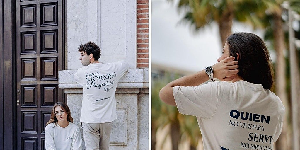 Las prendas más vendidas de la marca de ropa para católicos de Valencia