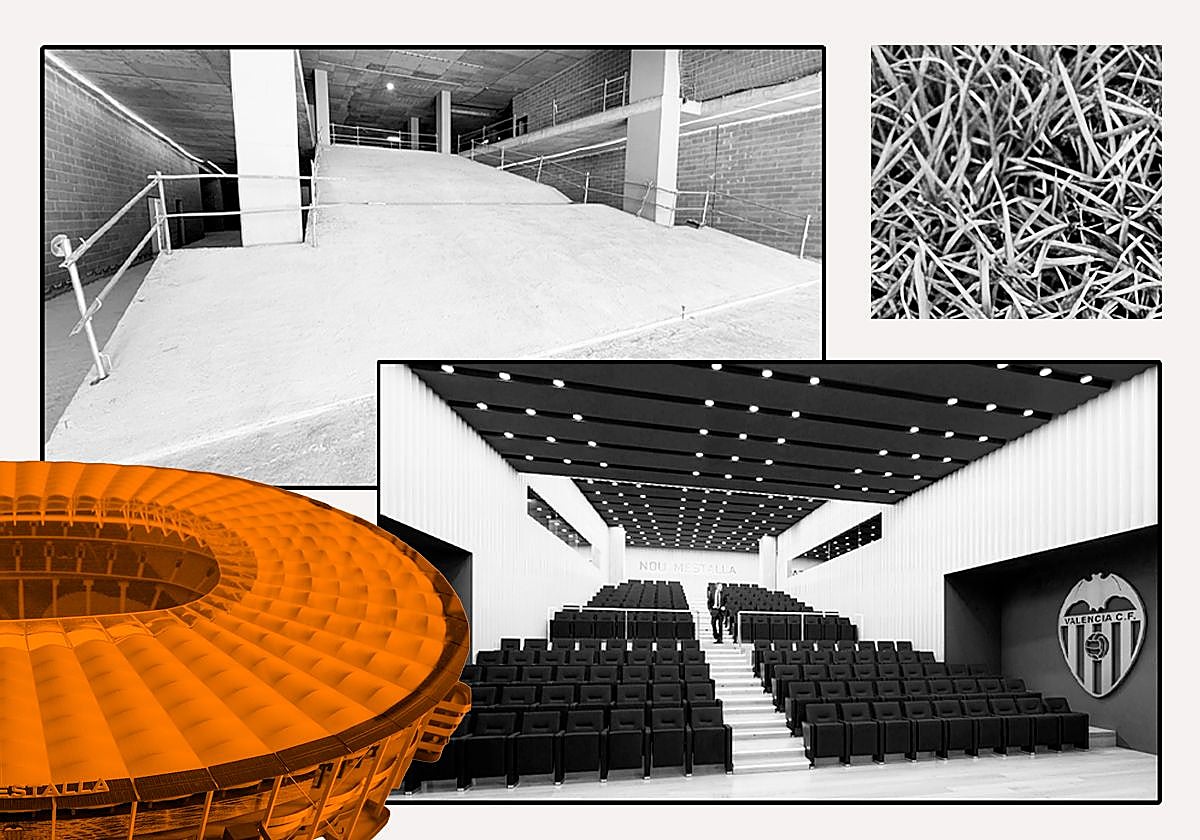 El auditorio del Nou Mestalla tendrá 232 butacas y estará abierto todo el año