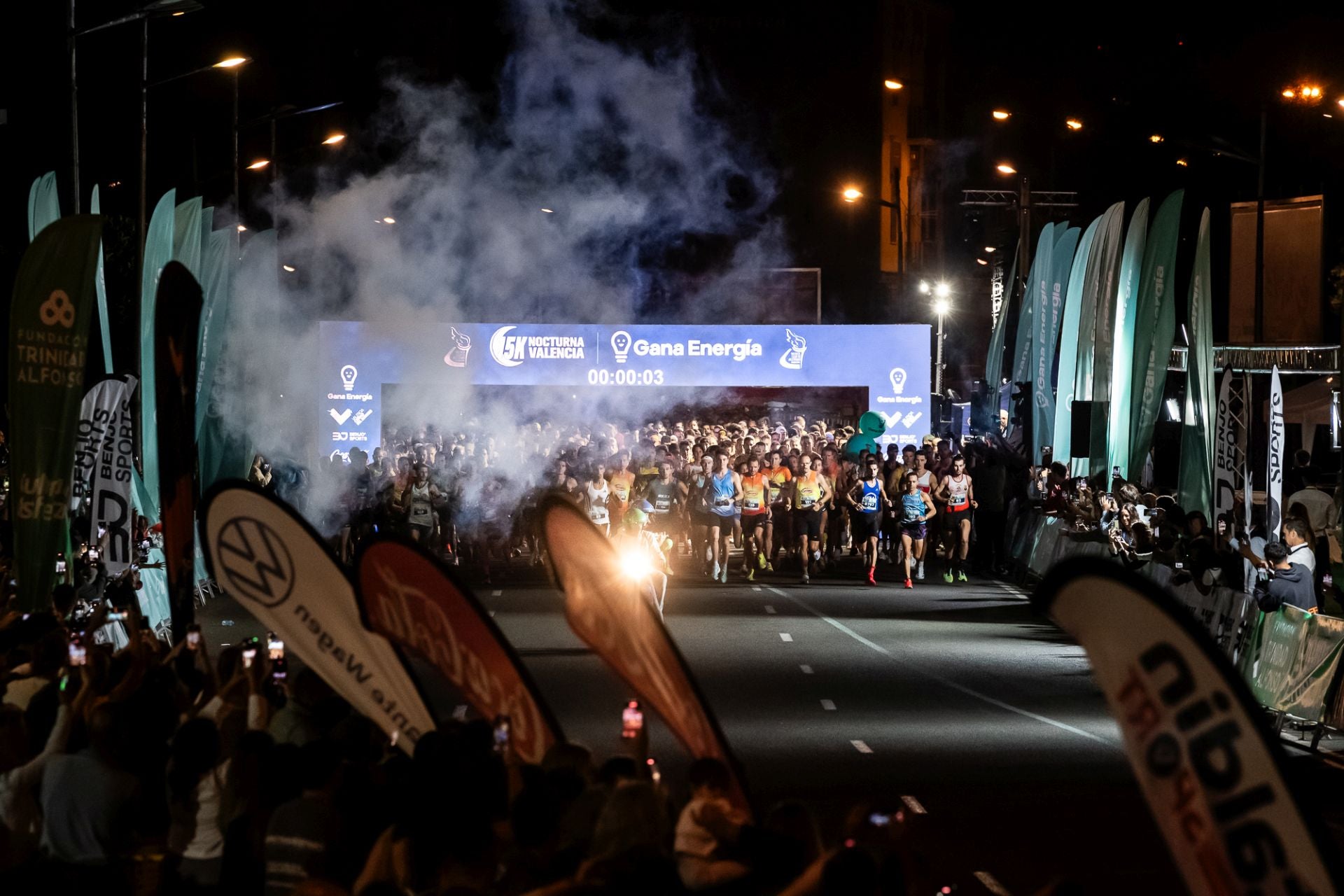 La 15K Nocturna Valencia supera los 10.000 inscritos a cinco meses de la carrera