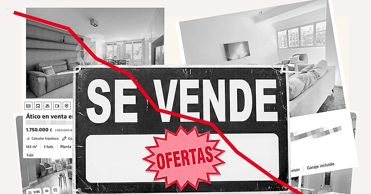 «Hasta aquí puedo pagar»: pisos rebajados más de 200.000 euros en Valencia al no poder ser vendidos