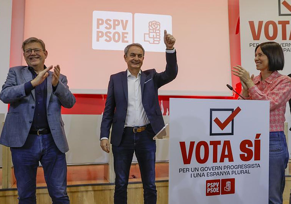 El círculo valenciano de Zapatero: Morant y España, sí, pero también Puig, Pajín, Gómez...