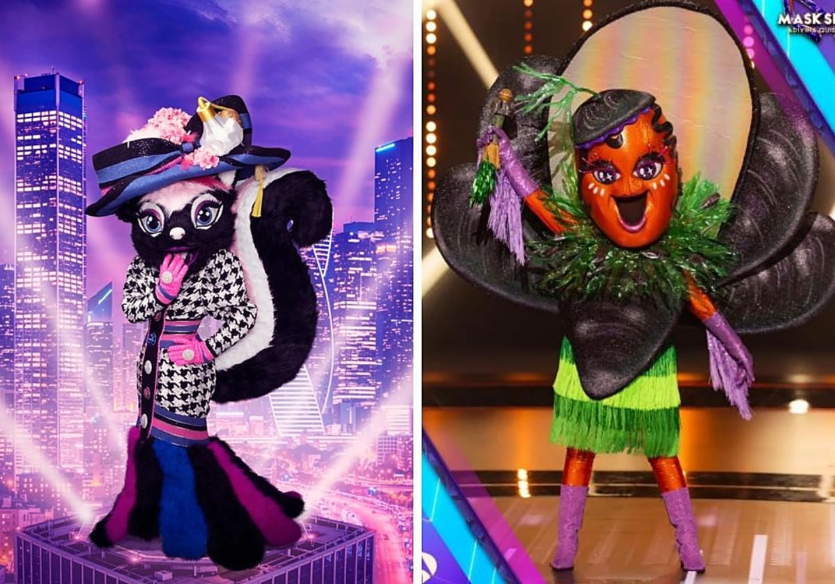 'Mask Singer' quita la máscara a Mofeta y Mejillón, una influencer y una humorista, y conoce a sus cuatro finalistas