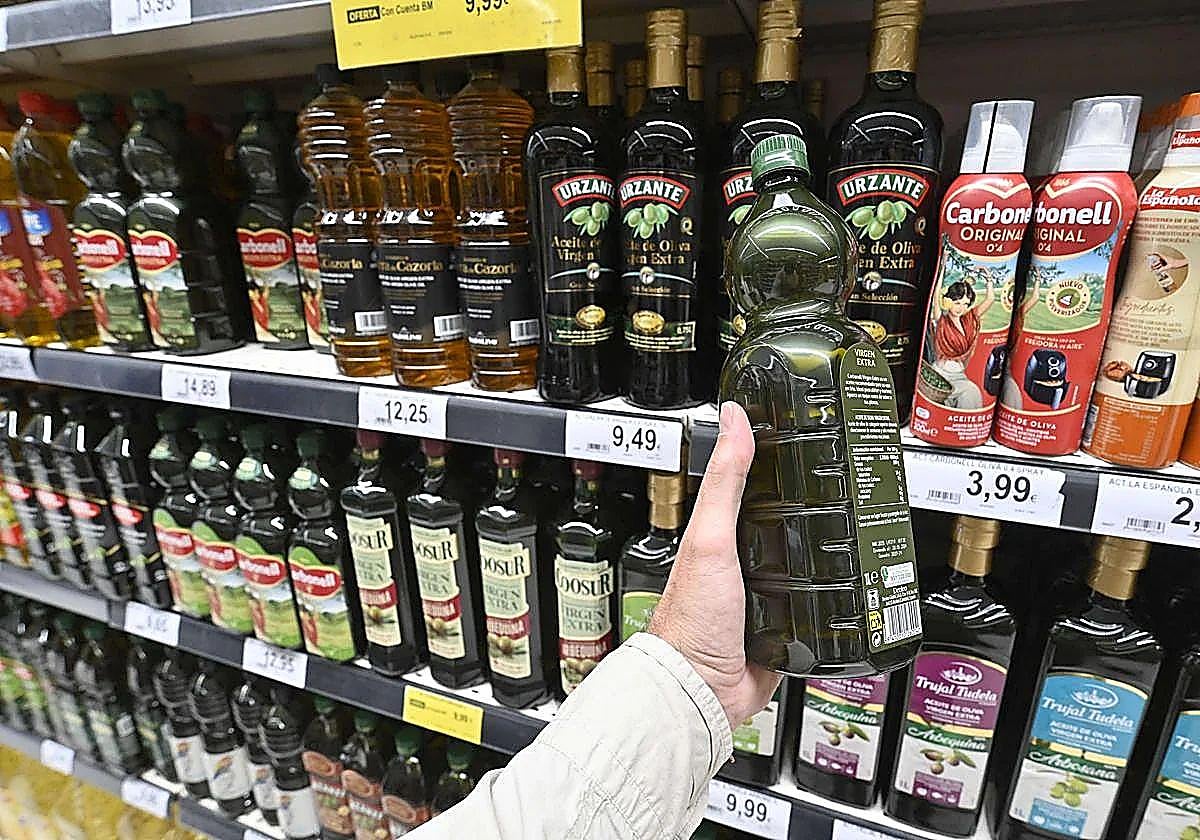El precio del aceite de oliva cae en picado